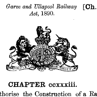 1890 Ullapool Act