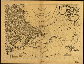 Russian map of the Russian Far East
