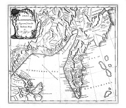Thomas Jeffreys map of Kamchatka